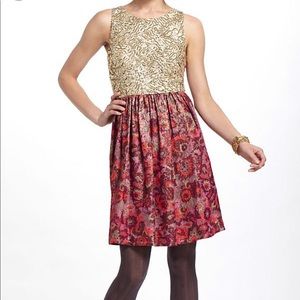 Sequin/Jacquard Party Dress